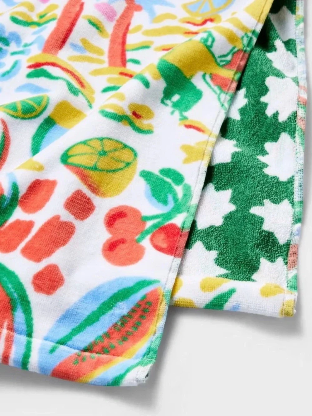 Roller Rabbit x Target Tropical Beach Towel in Yellow, Pink, Green, Blue